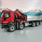 Preview: FM 1:14 8x8 LKW mit Iveco Trakker und hydraulischem Ladekran