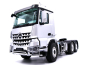 Preview: Mercedes-Benz Arocs 6x6 SZM RTR 1:14 Eco-Line Silber