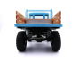 Preview: RC Lesu 1:10 UM406 Rave RTR  Hellblau