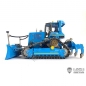 Preview: RC Lesu Racing 1:14 Ketten Planierraupe RTR-blau