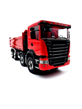 Preview: R730 8x8 Hydraulikkipper mit Kabine 1:14