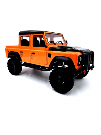FM102 Landrover Defender // Crawler Pickup 4WD RTR // Maßstab 1:8 Orange