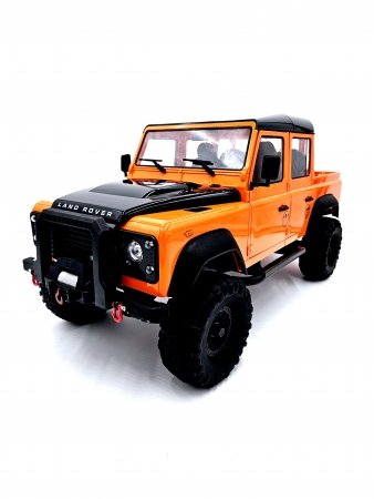 FM102 Landrover Defender // Crawler Pickup 4WD RTR // Maßstab 1:8 Orange