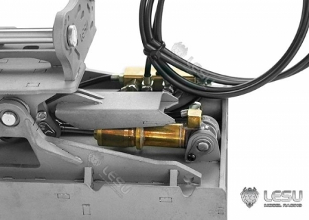 Schwenkbarer Grabenraumlöffel für Lesu Ketten Bagger C374F