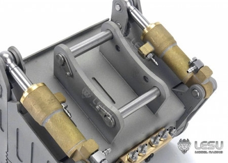 Hydraulische Kippschaufel für Lesu Bagger