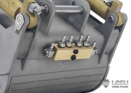 Hydraulische Kippschaufel für Lesu Bagger