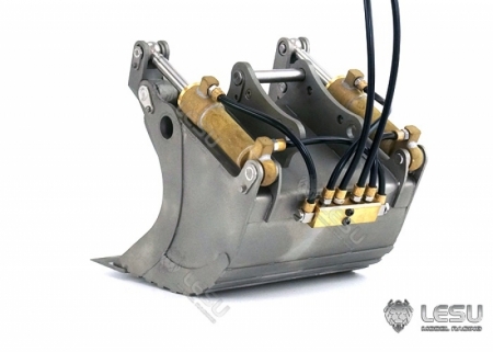 Hydraulische Greifschaufel für Lesu Bagger