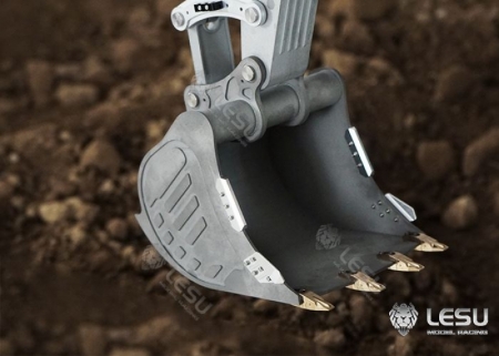 RC Lesu Racing 1:14 Kurzheck Ketten Bagger Aoue ET35