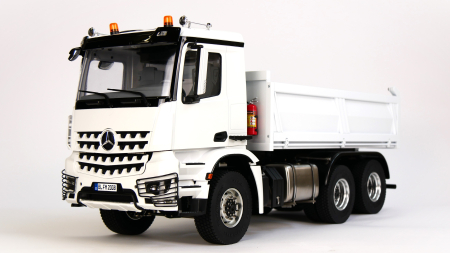 Mercedes-Benz Arocs 6x6 Hydraulikkipper RTR 1:14 Eco-Line All White