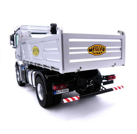 Preview: Messemodell 4x4 Metall LKW Kipper mit Mercedes-Benz Arocs elektrisch 1:14