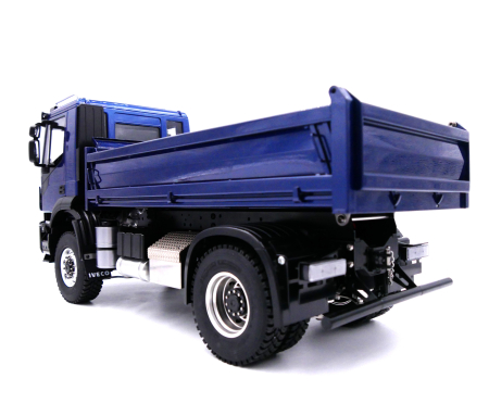 Preview: 4x4 Hydraulikkipper mit Iveco Trakker Kabine in Blau