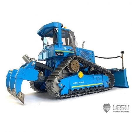 RC Lesu Racing 1:14 Ketten Planierraupe RTR-blau