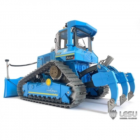 RC Lesu Racing 1:14 Ketten Planierraupe RTR-blau