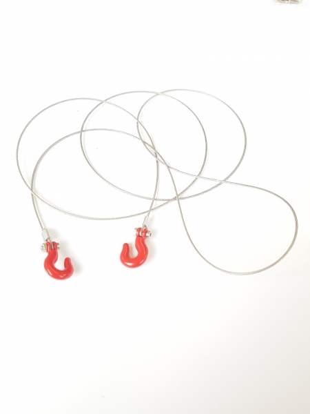 1:14 Abschleppseil mit Metallhaken