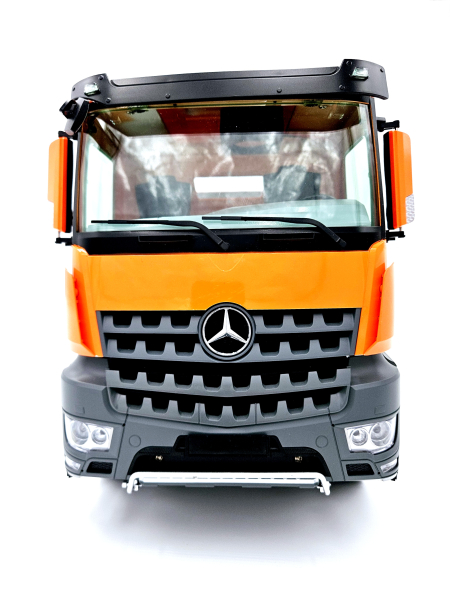 4x4 Metall LKW Kipper mit Mercedes-Benz Arocs elektrisch 1:14 Orange