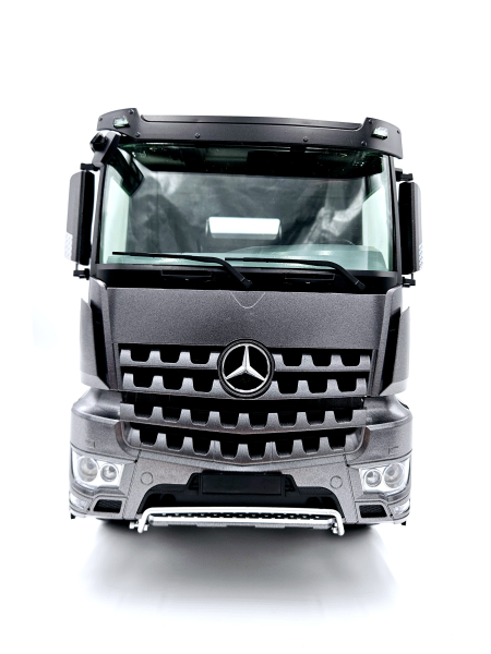 4x4 Metall LKW Kipper mit Mercedes-Benz Arocs elektrisch 1:14 Anthrazit