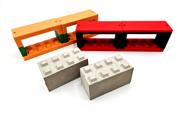 Betonstein Gussform 1:14