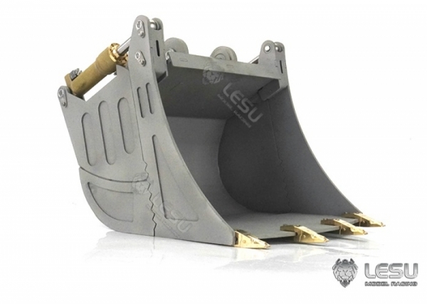 Hydraulische Kippschaufel für Lesu Ketten Bagger