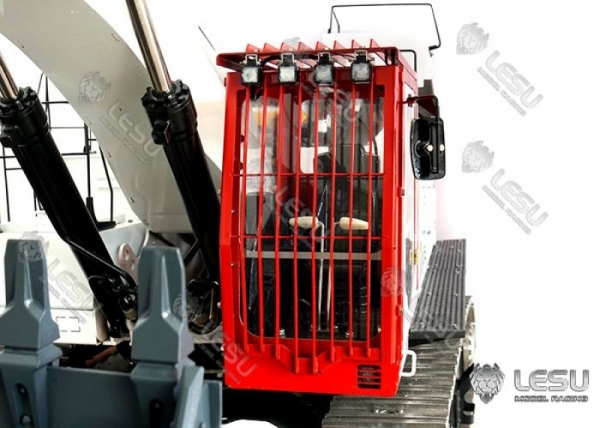 Schutzgitter Kabine für Lesu Ketten Bagger C374F