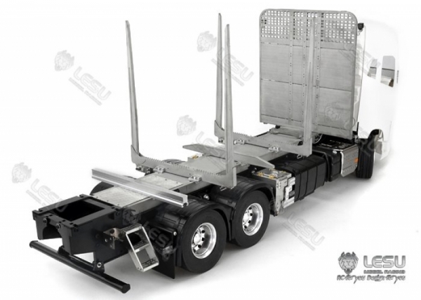 RC Lesu 1:14 Holztransport Aufbau für Tamiya Volvo FH16 Timber Truck