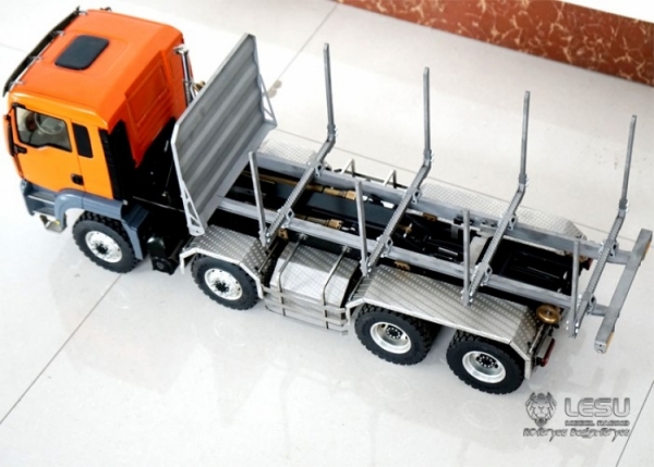 RC Lesu Racing Abrollpritsche Holztransport 1:14