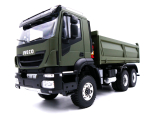 Iveco 6x6 Hydraulik 1:14 LKW Kipper in Grün